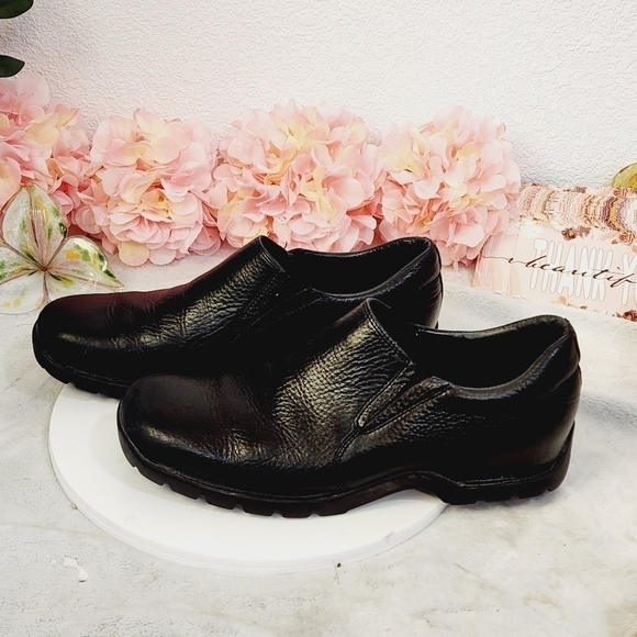 ?cole Haan Men\'s BLACK Tucker Venetian SLIP ON Leather Loafers Size: 11 main image 8